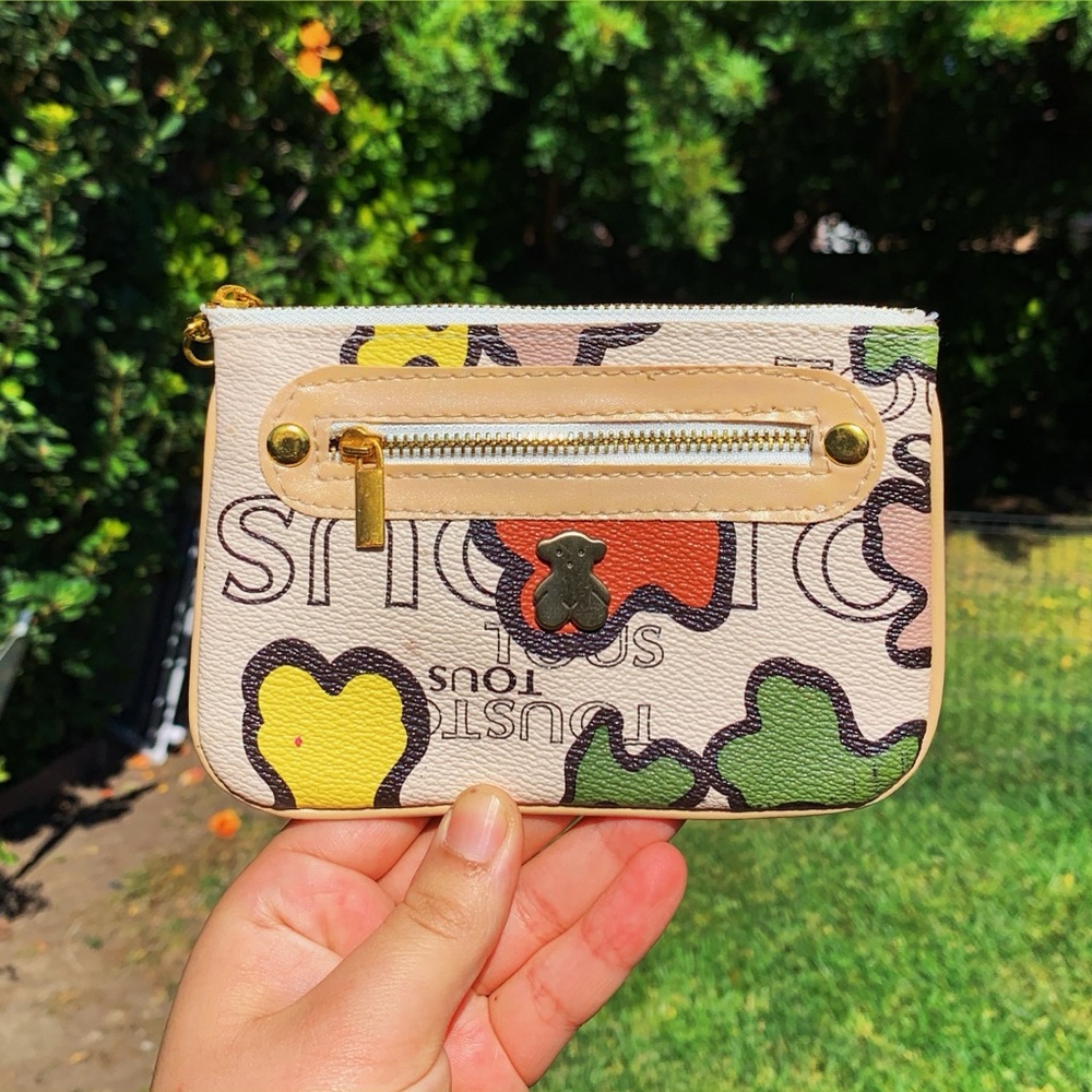 cutie beige Tous coin purse ♥️